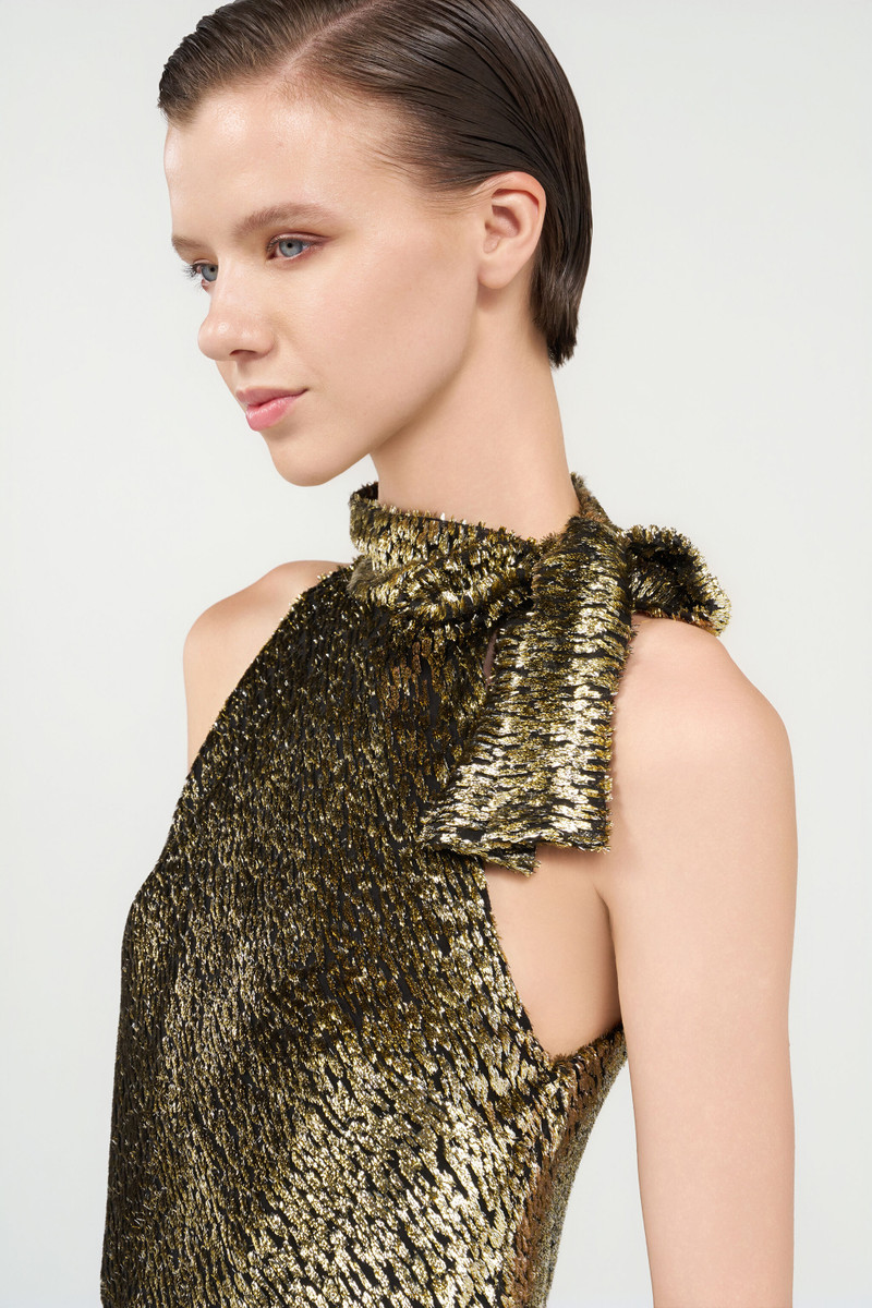 Fil Coupé Top With Leopard Motif 6