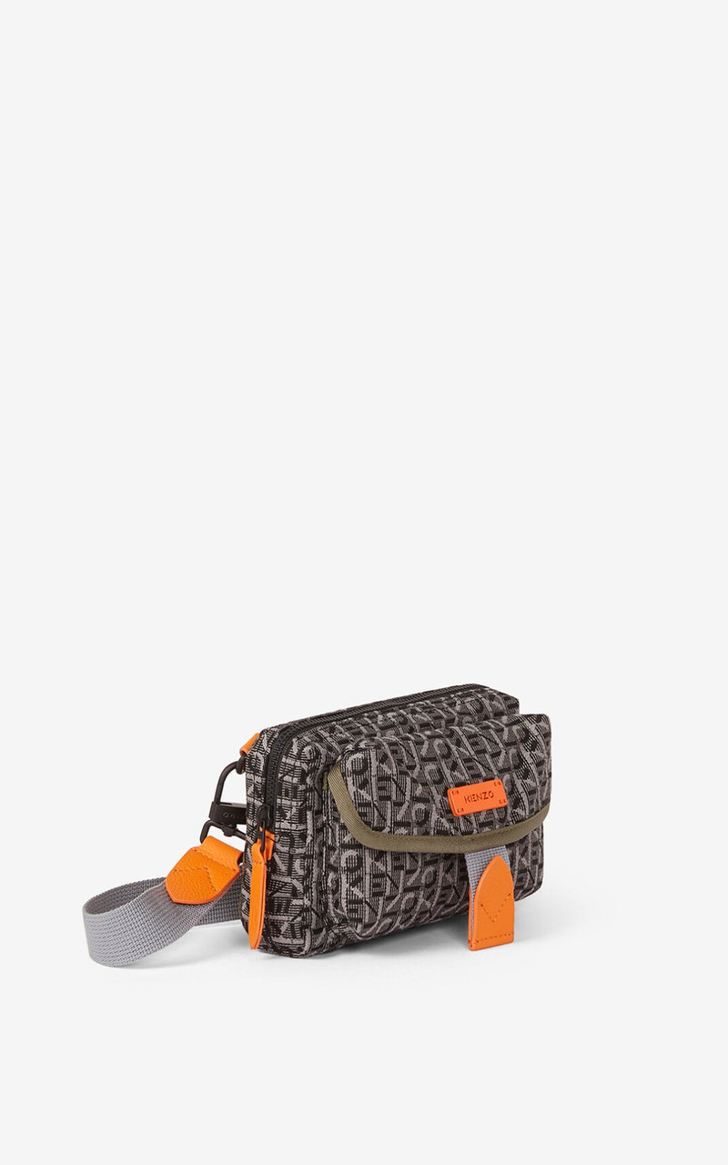 Courier jacquard mini crossbody bag 5