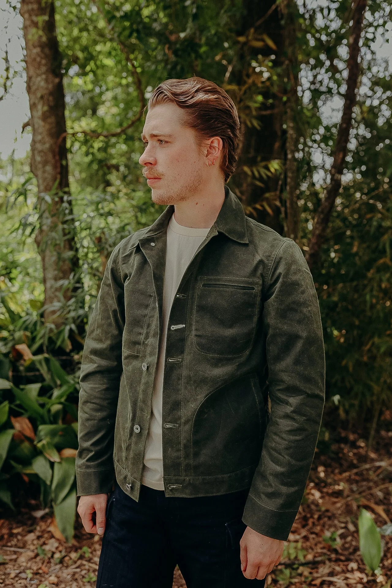 SUPPLY JACKET // OLIVE RIDGELINE - 1