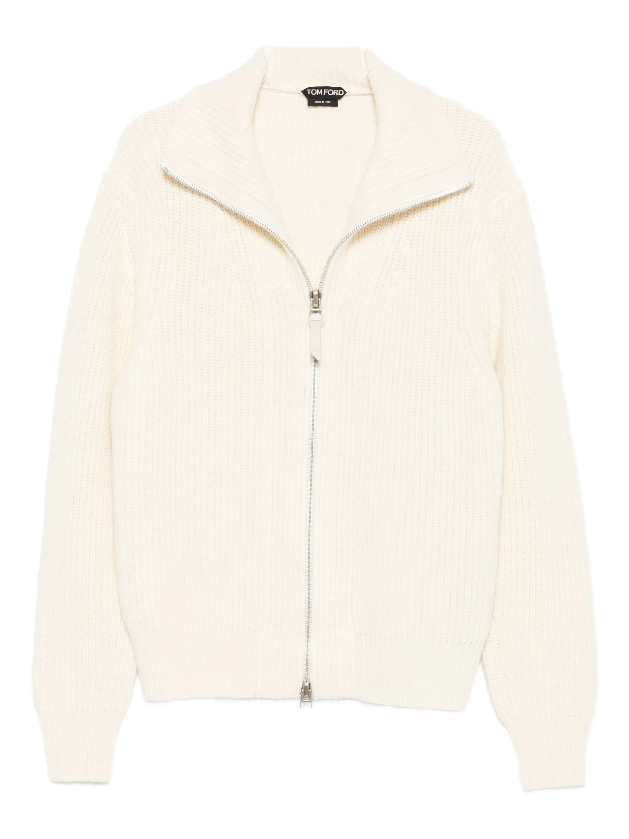 Tom Ford High-neck Zip-front Sweater - 1