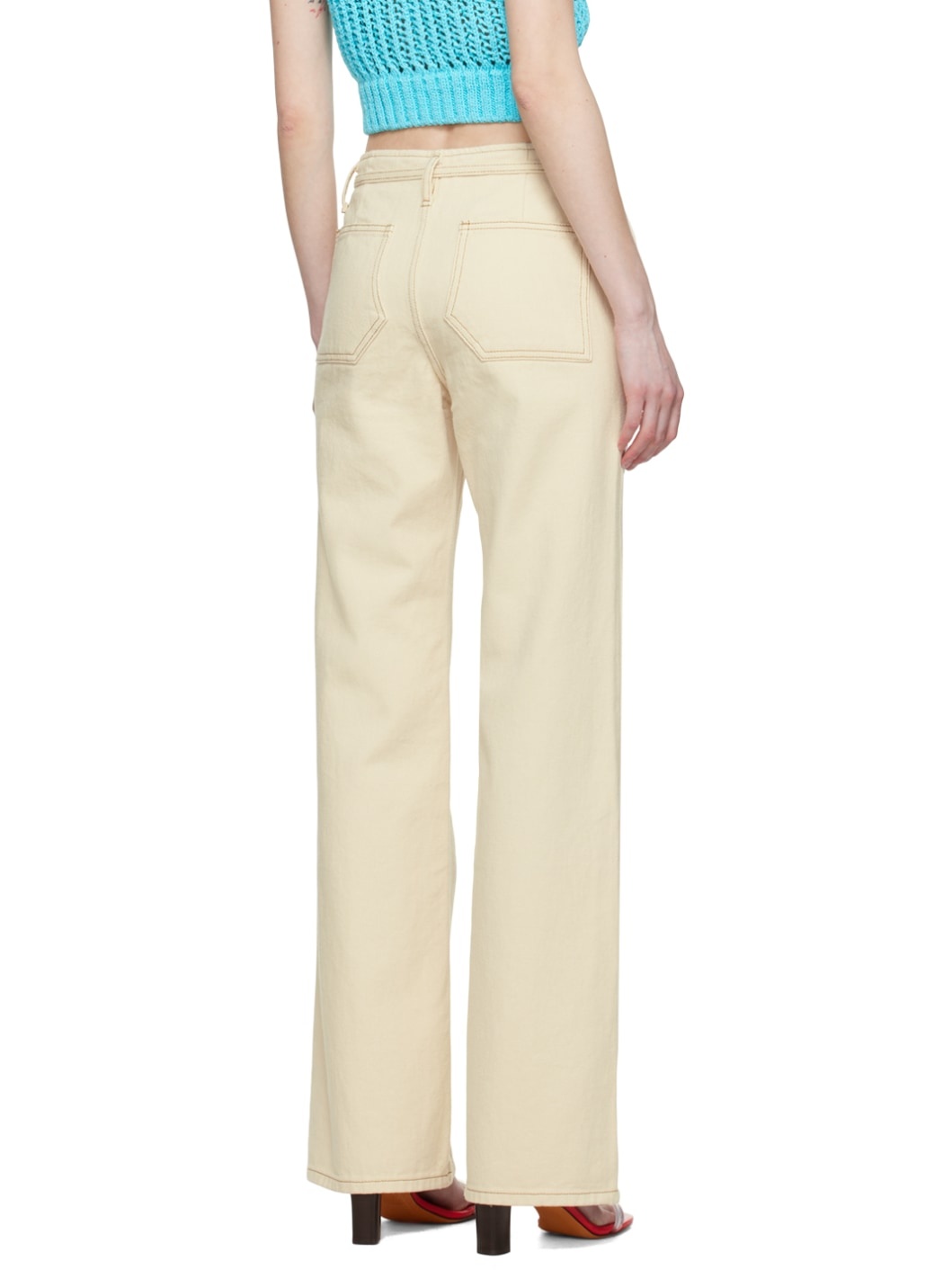 Beige Chico Jeans - 3