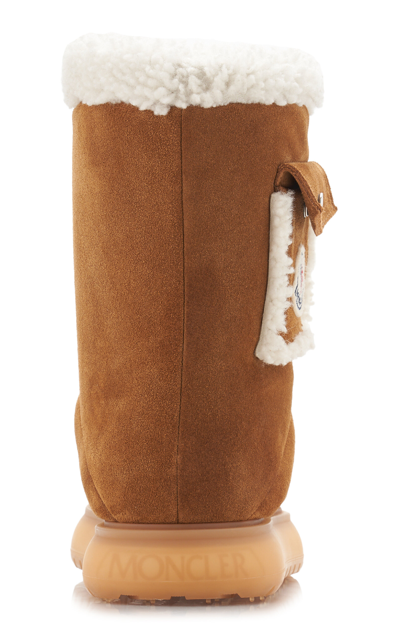 Gaia Pocket-Detailed Suede Ankle Boots tan - 4