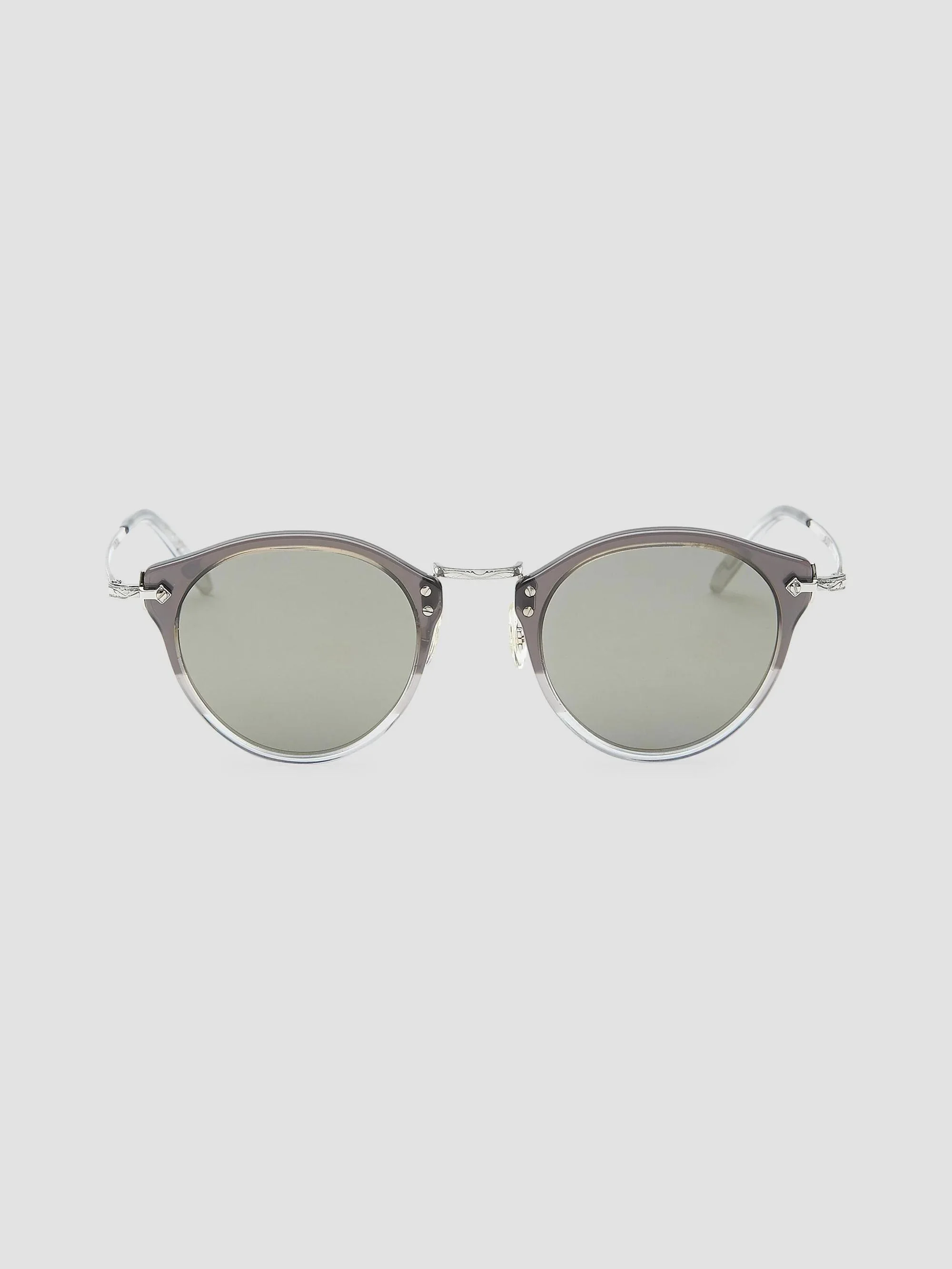 Men's 49MM Round Sunglasses - Buff - 1