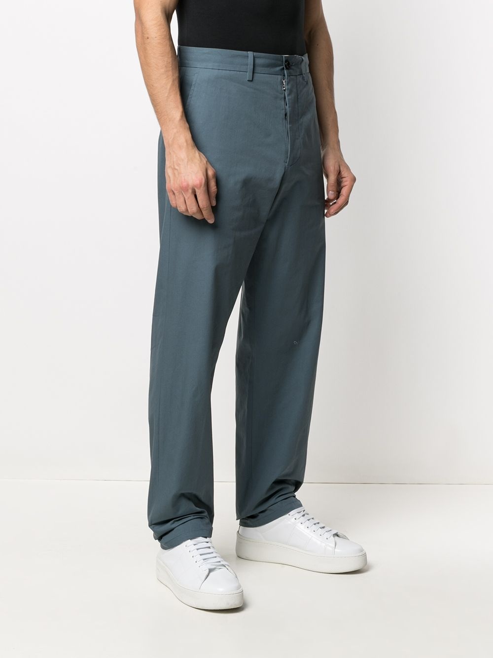 straight-leg cotton chinos - 3