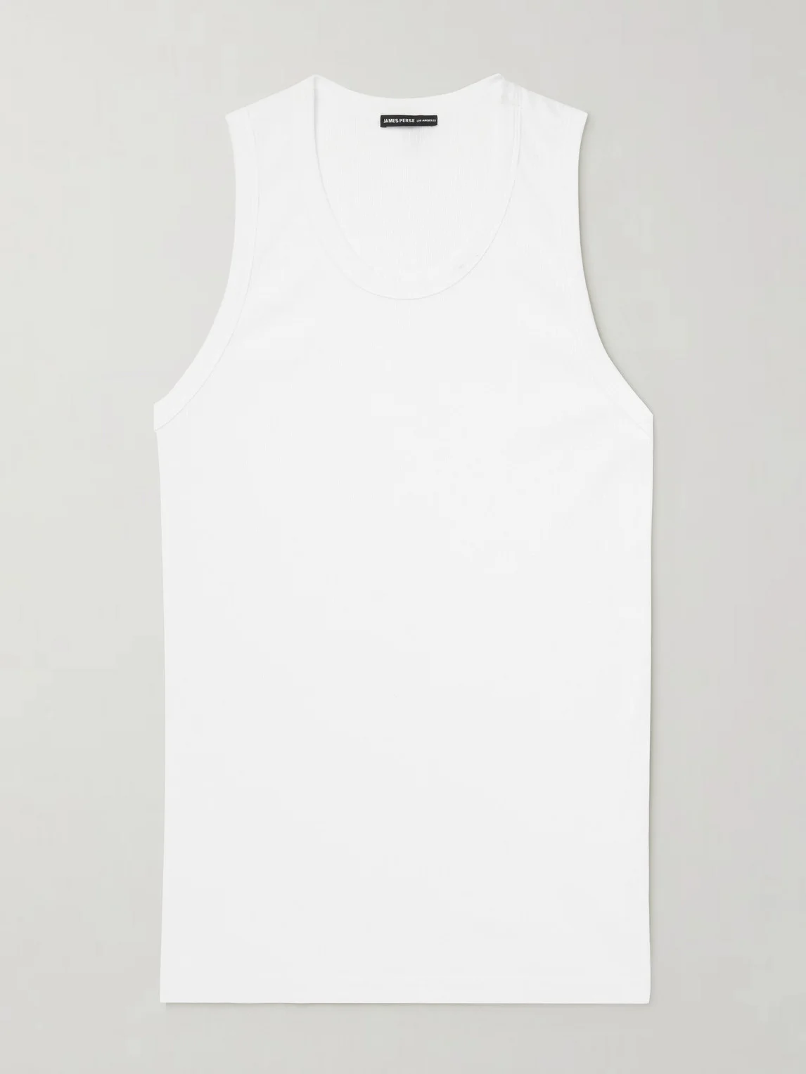 LA Skate Ribbed Stretch-Cotton Jersey Tank Top - 1