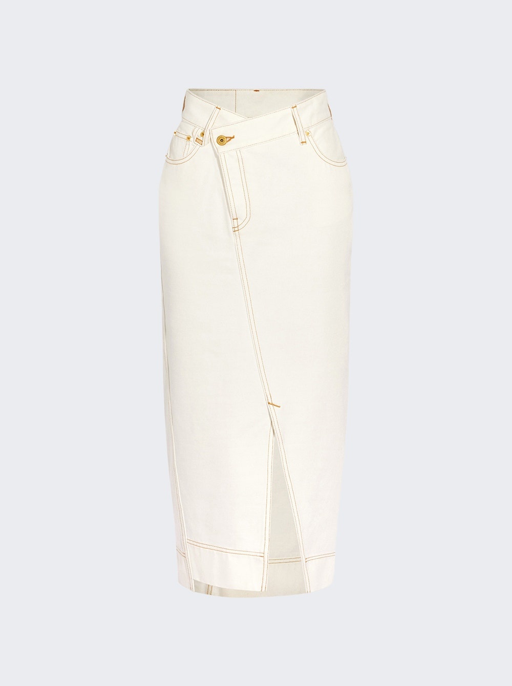 Le De Nimes Skirt Off-white - 1