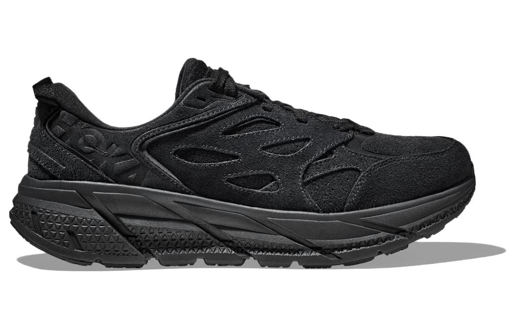 HOKA ONE ONE Clifton L Suede 'Triple Black' 1122571-BBLC - 3