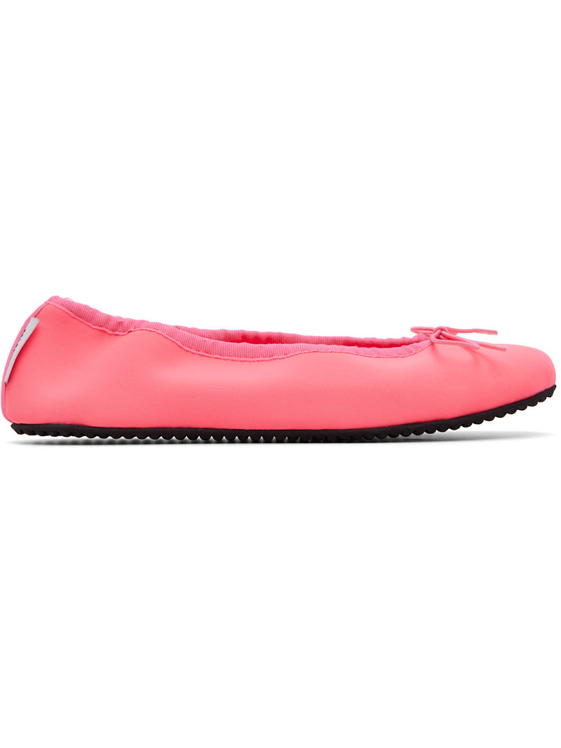 Pink Bailarina Neoprene Ballerina Flats 1
