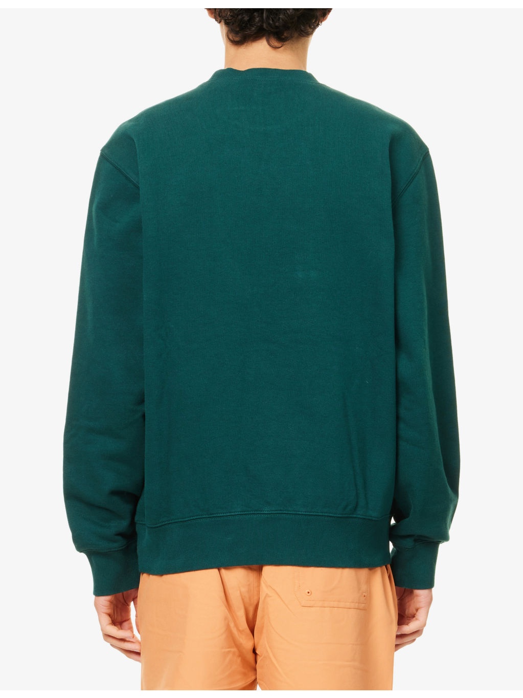Alumni Brand-Embroidery Cotton-Jersey Sweatshirt - 4