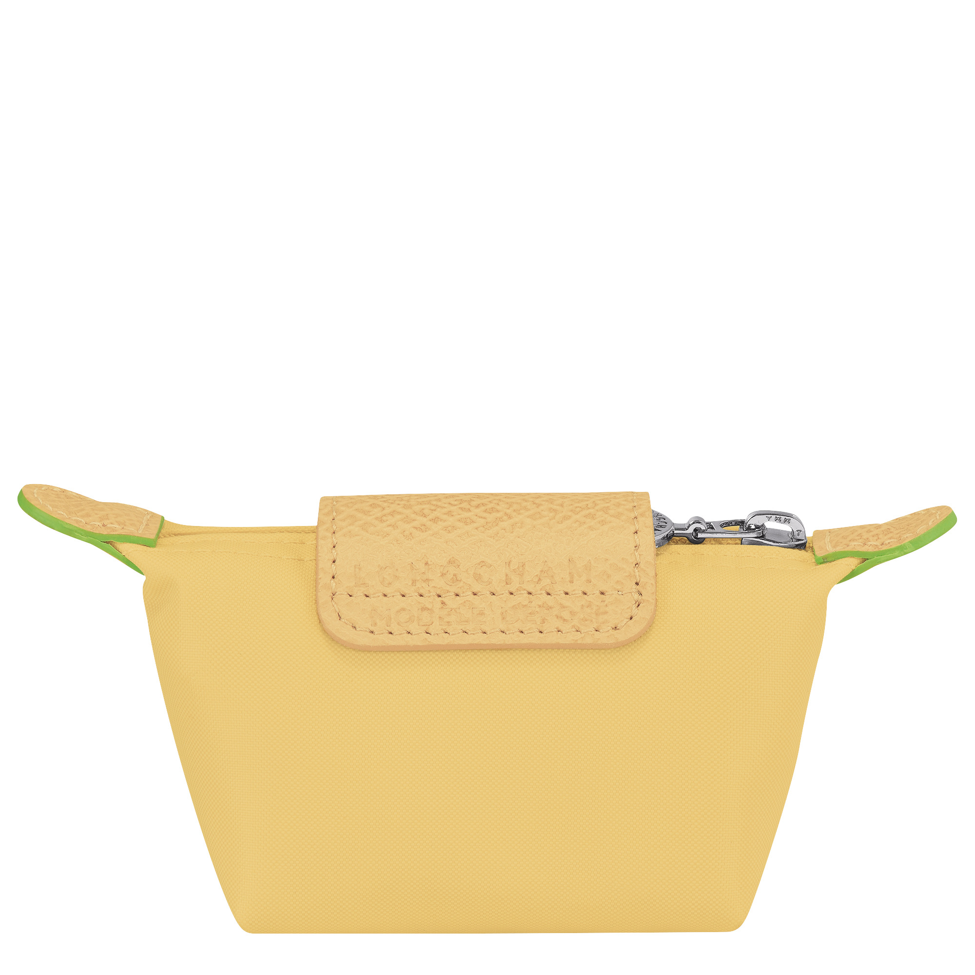 Le Pliage Green Coin purse Wheat - Recycled canvas - 2