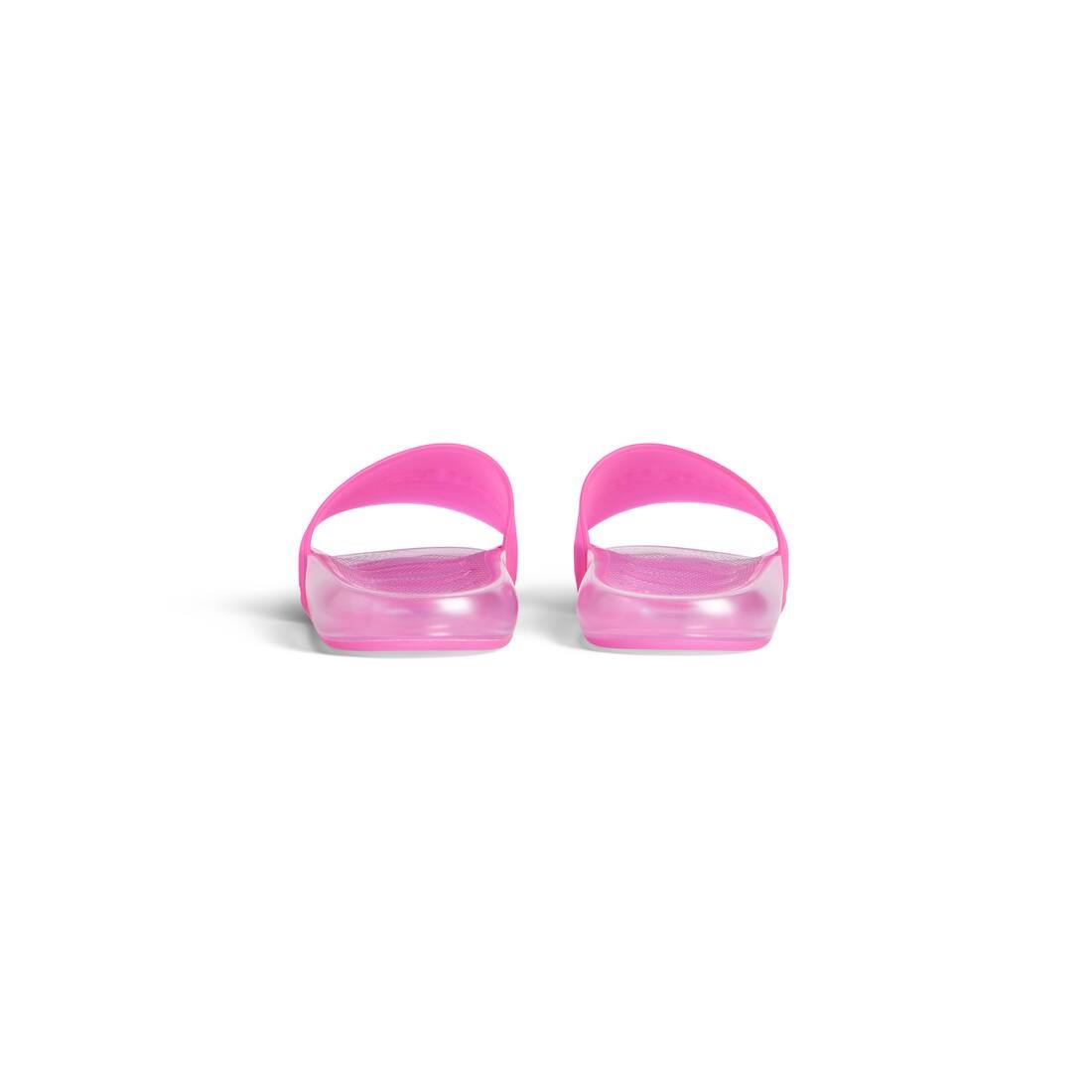 Women's Pool Transparent Slide Sandal  in Pink - 5