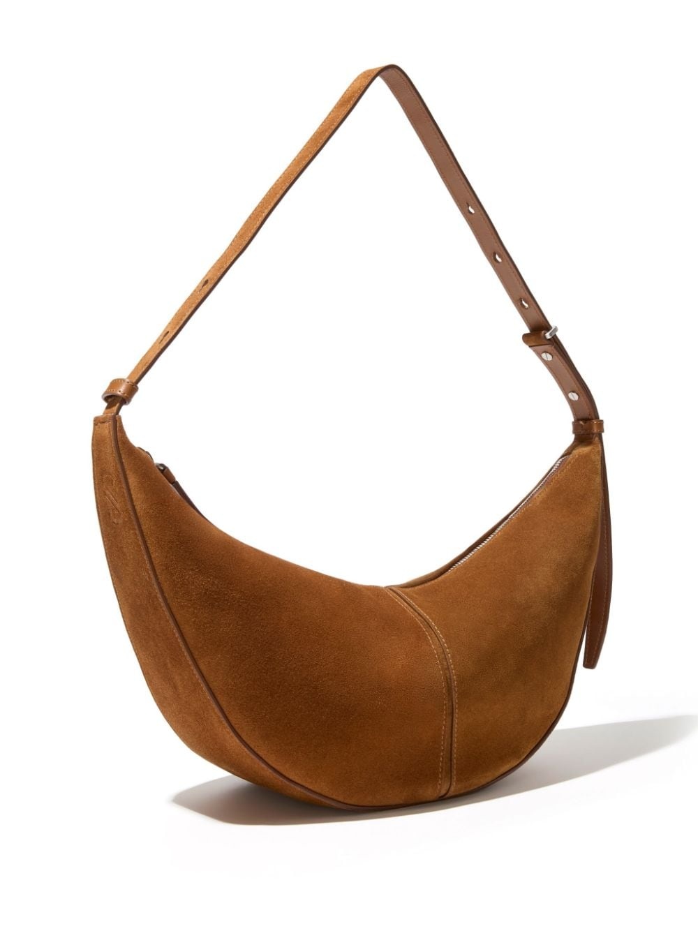 Slide suede shoulder bag - 5