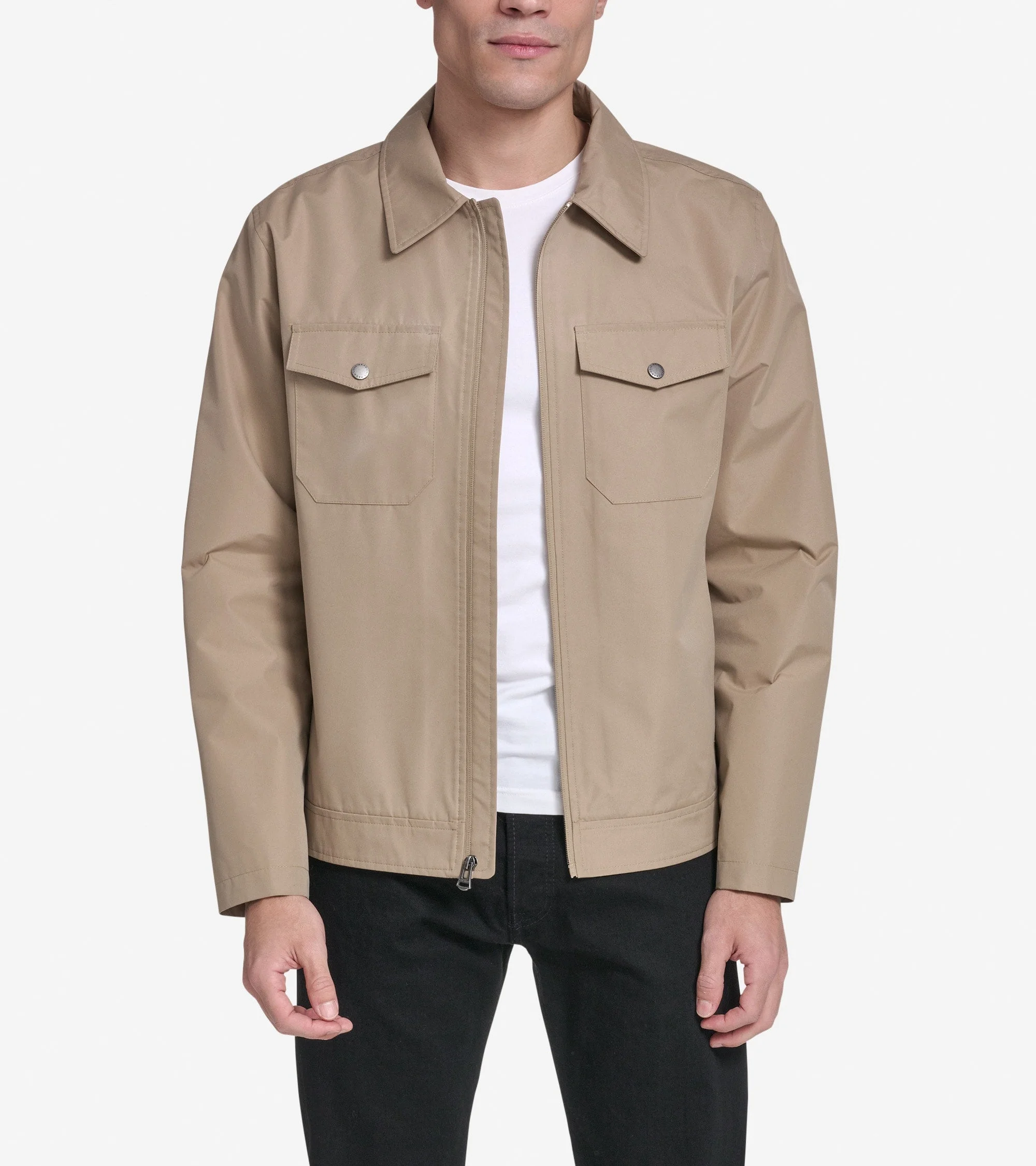 Men's Cotton Trucker Jacket - 1
