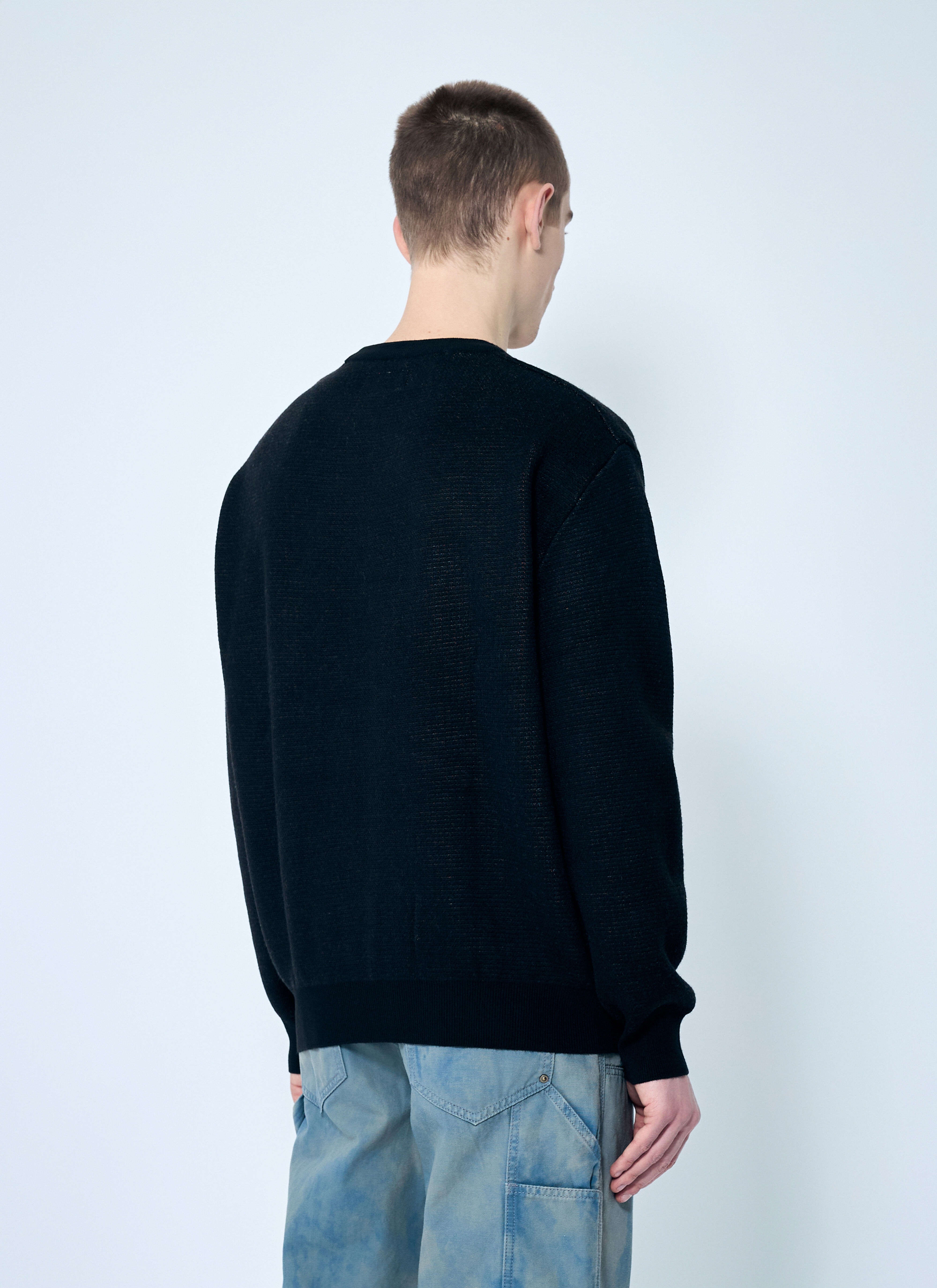 Basketball Hoop Knit Sweater - 4