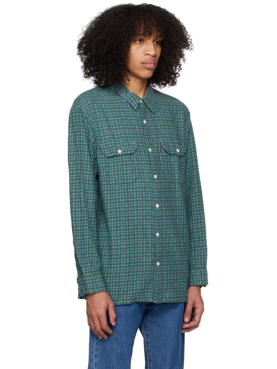 Green & Blue Jackson Shirt - 2