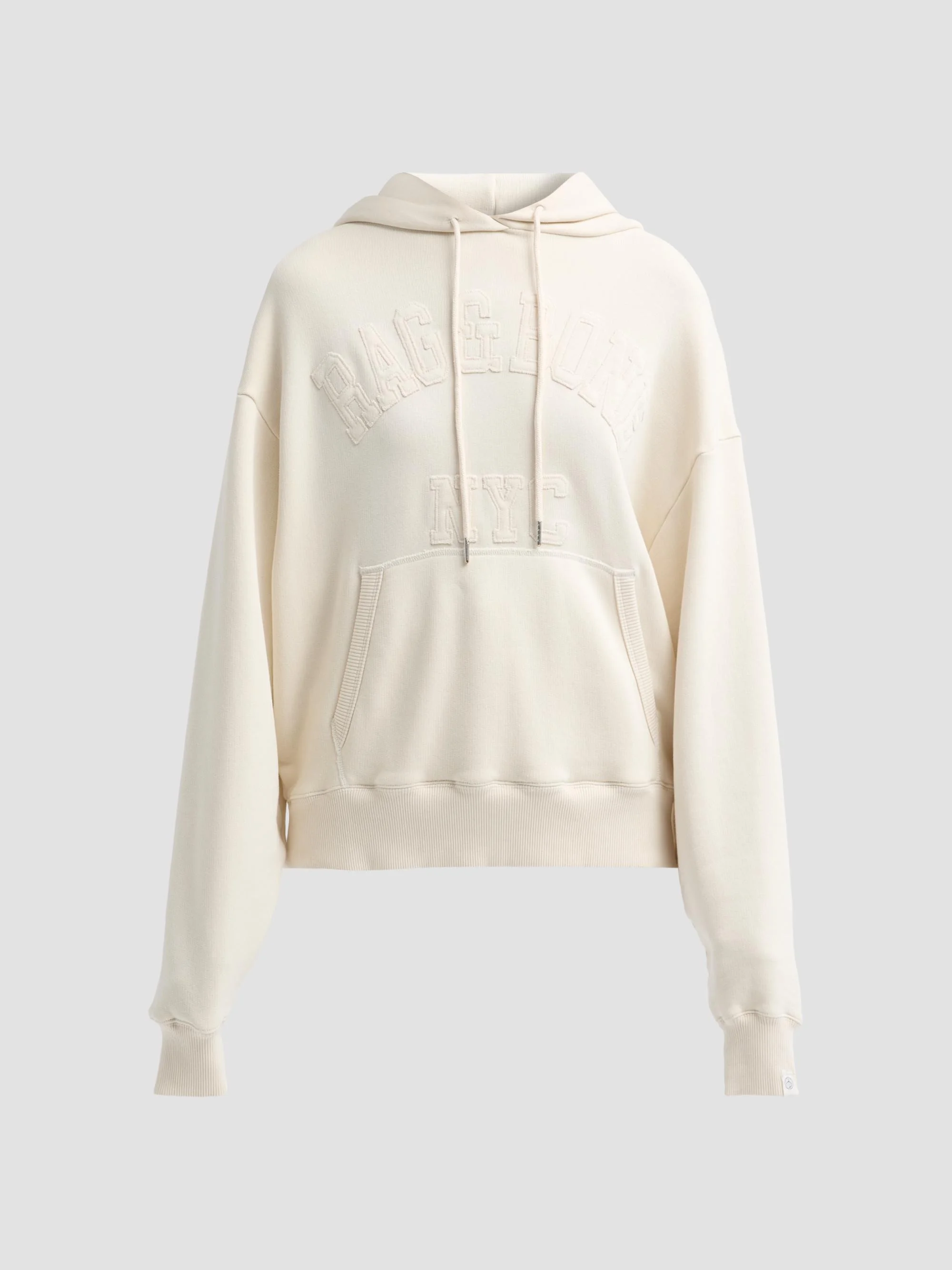 Women's University Vintage Terry Hoodie - Turtle Dove - 1