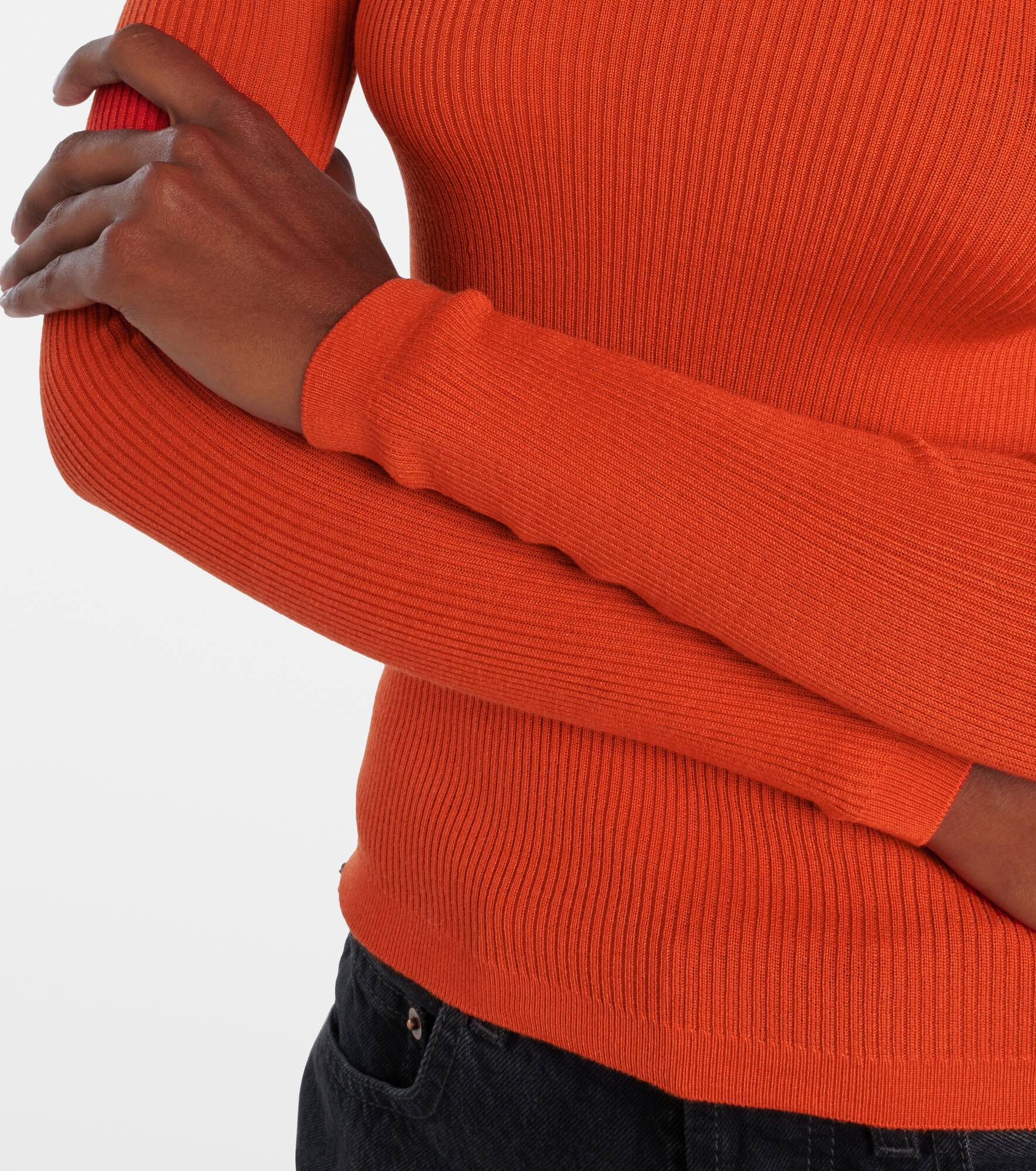 Wool, cashmere, and silk sweater - 5