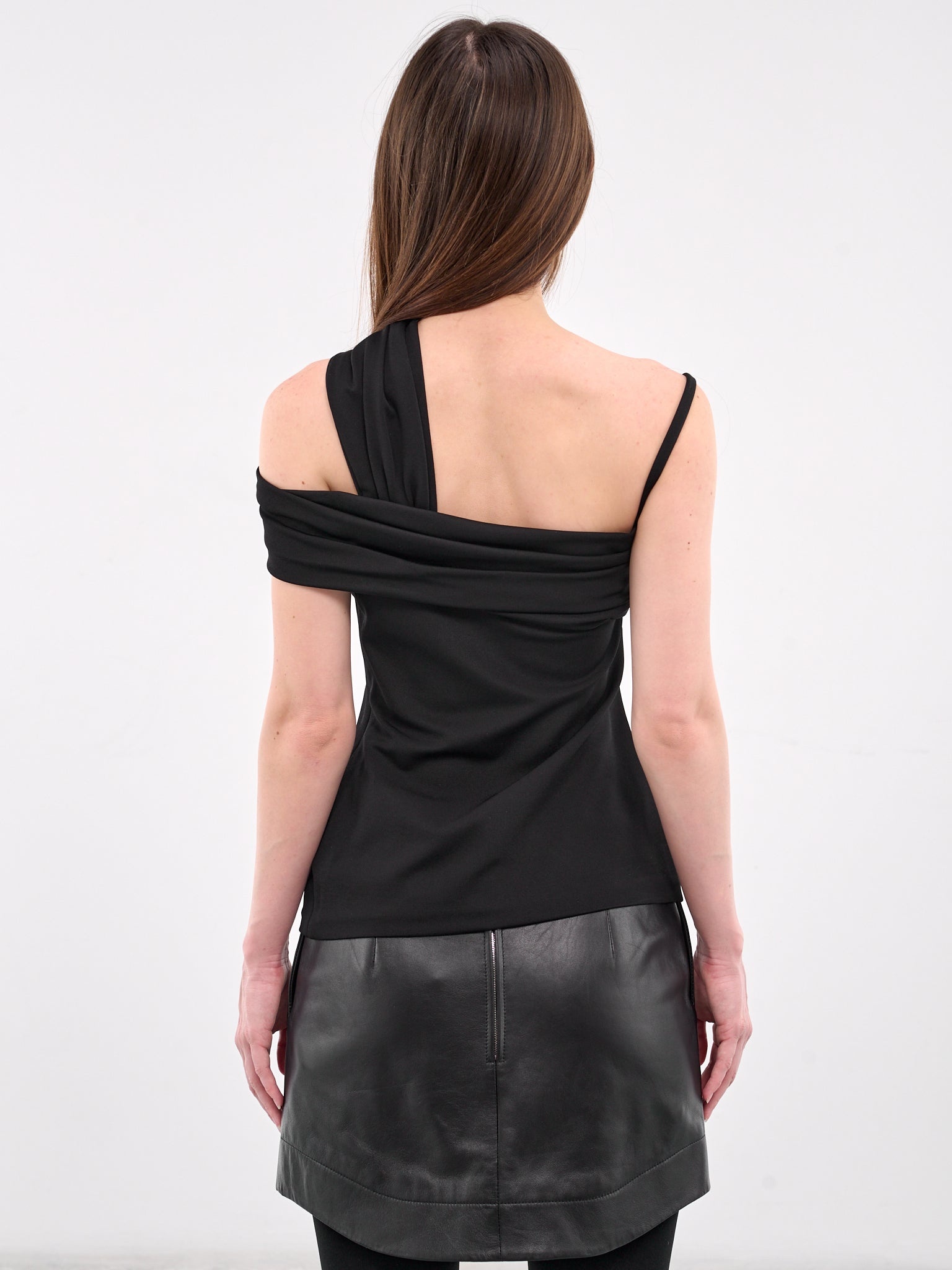 One-Shoulder Gathered Top - 3