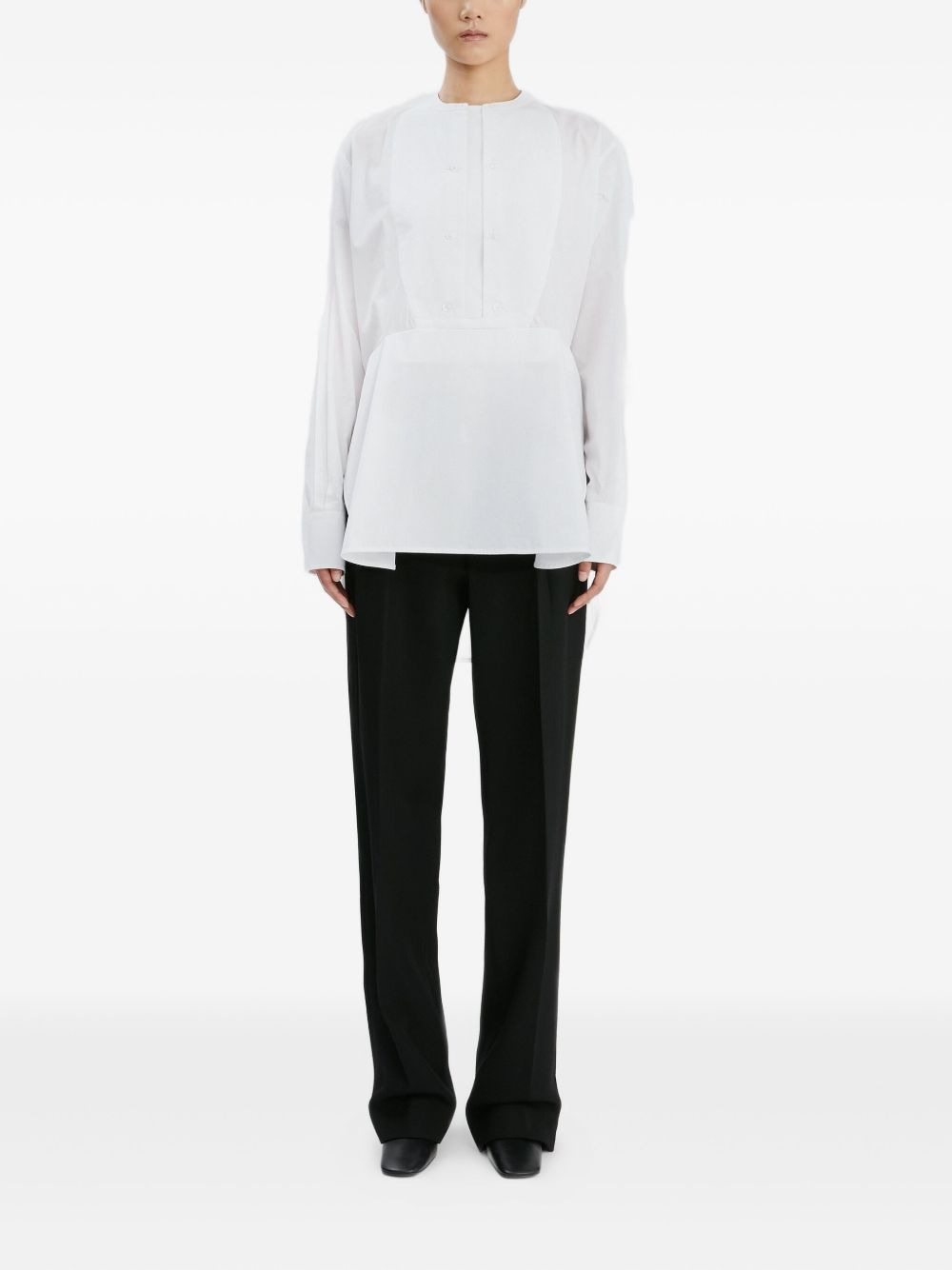 bib-detail shirt - 2