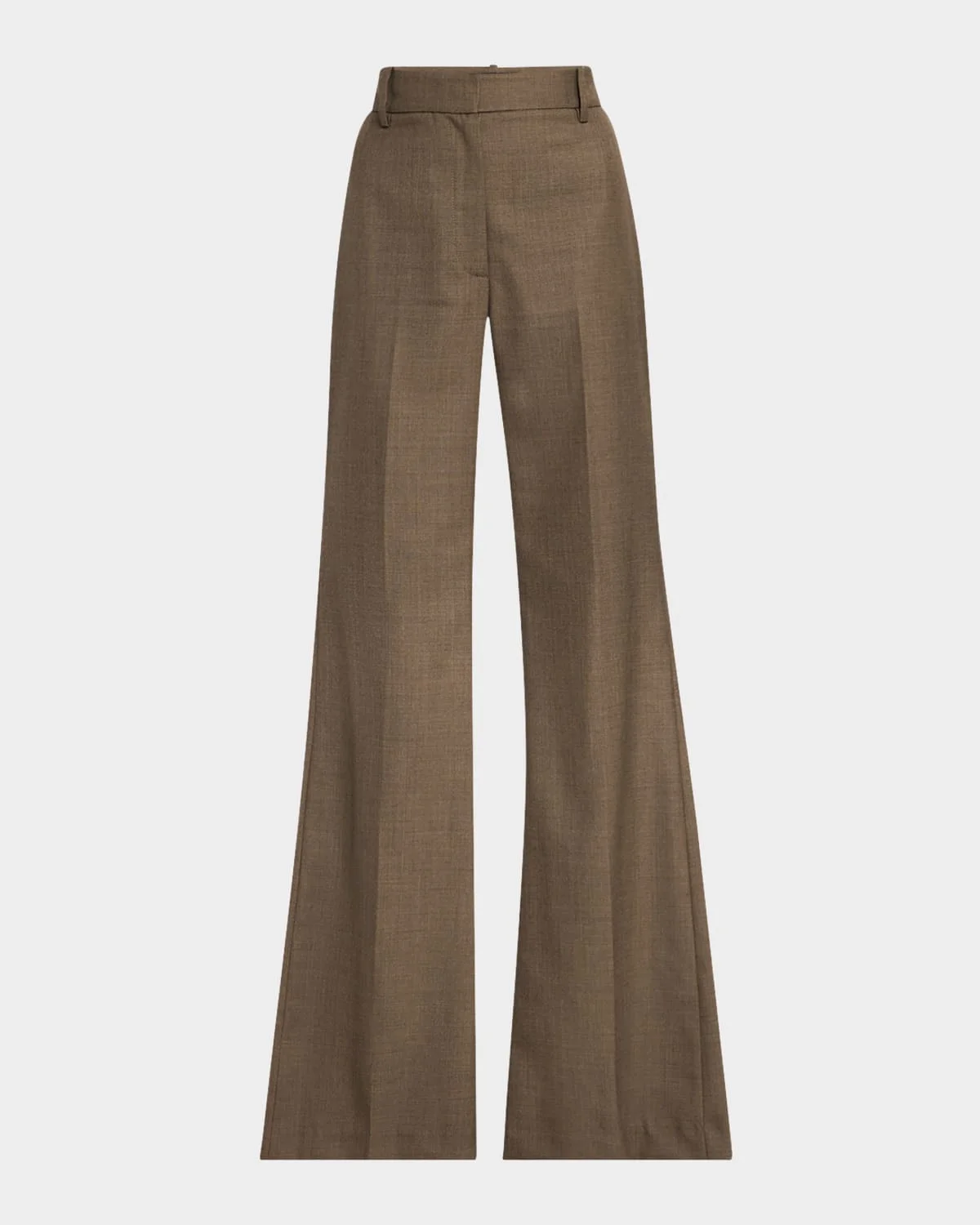 Effy Wool Flare Pants - 1
