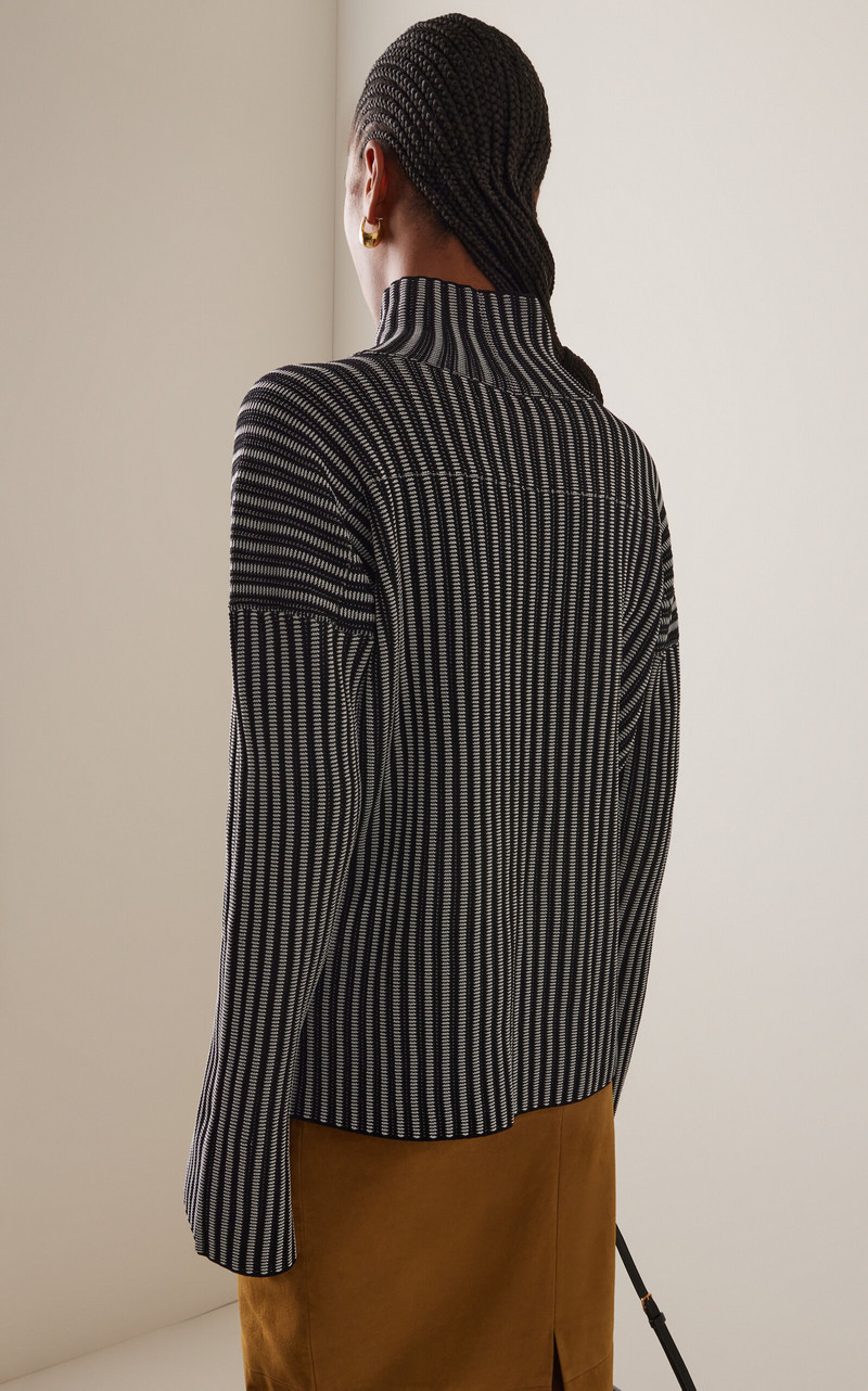 Elysia Knit Sweater black/white 4