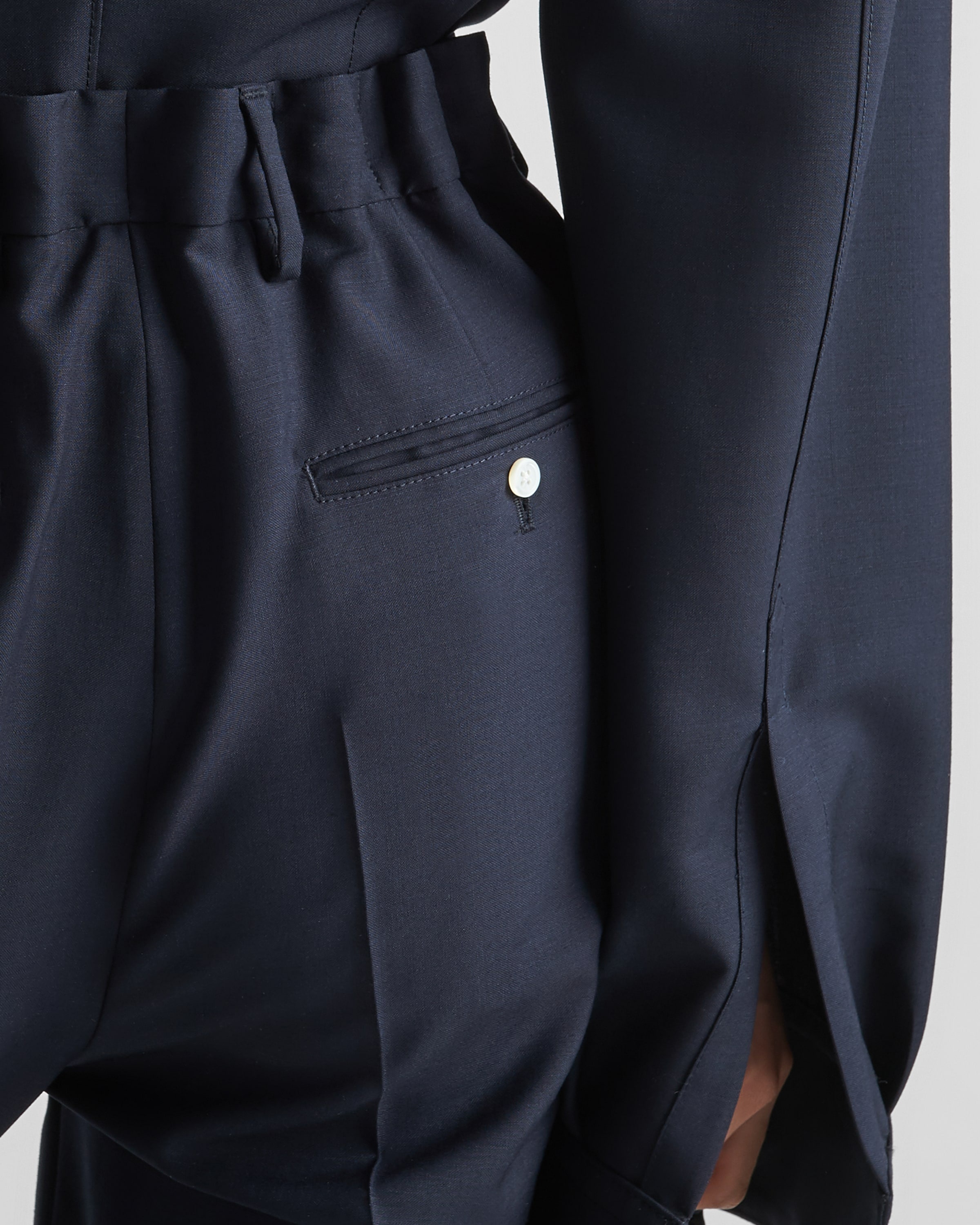 Light mohair pants - 6