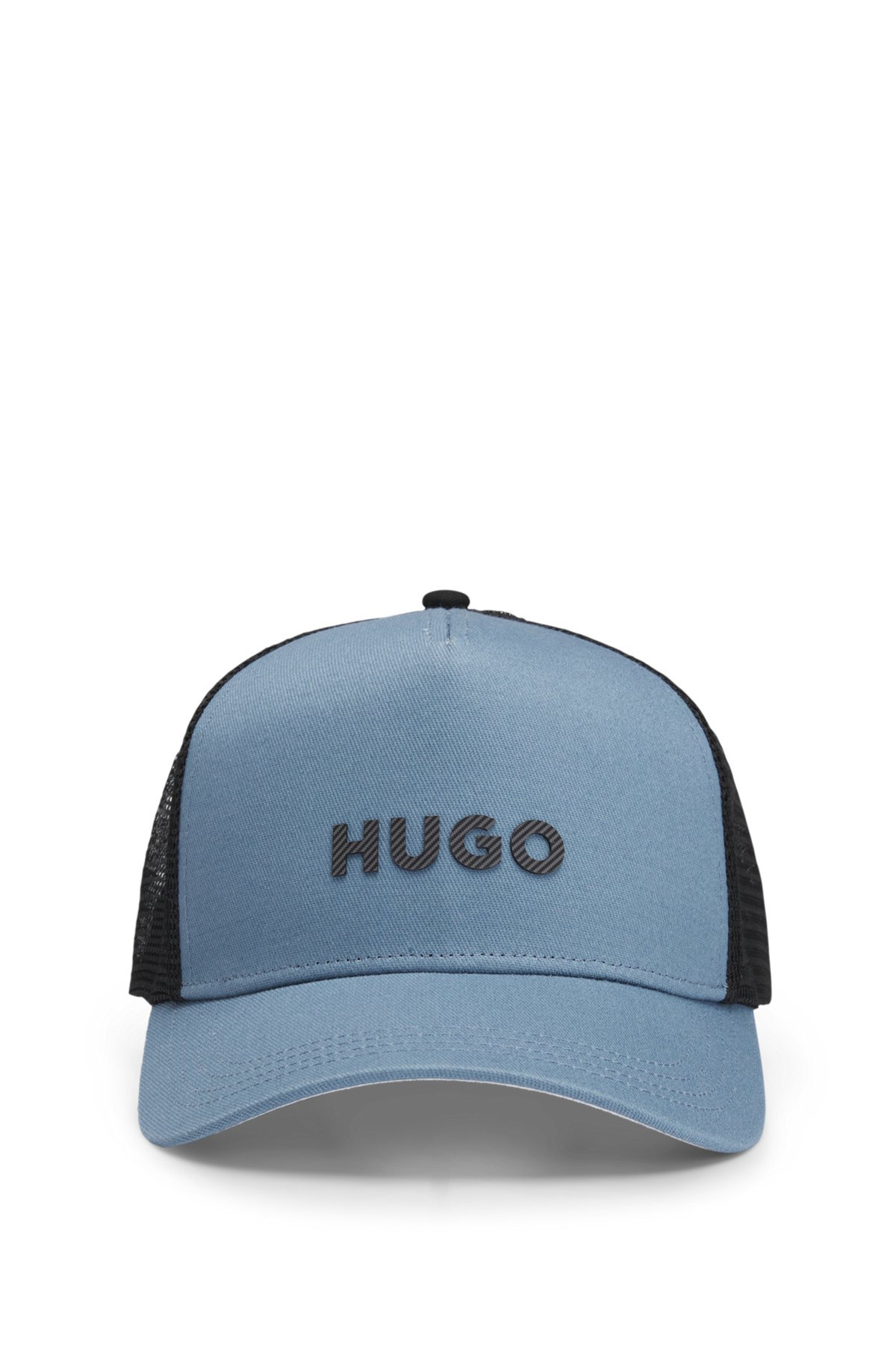 HUGO COTTON-TWILL CAP WITH LOGO - 2