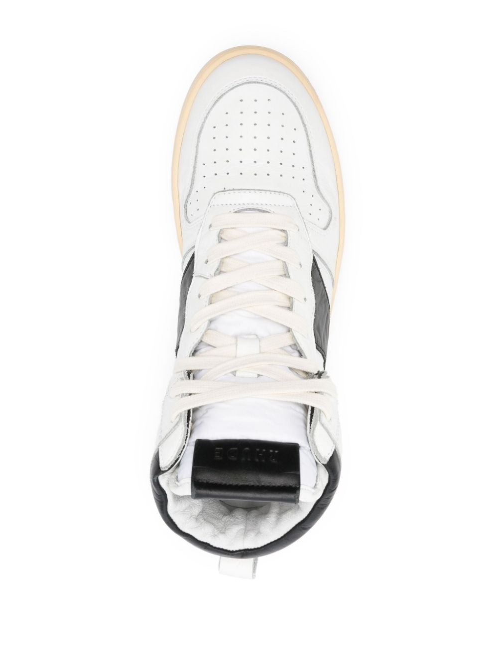 Rhecess high-top leather sneakers - 4