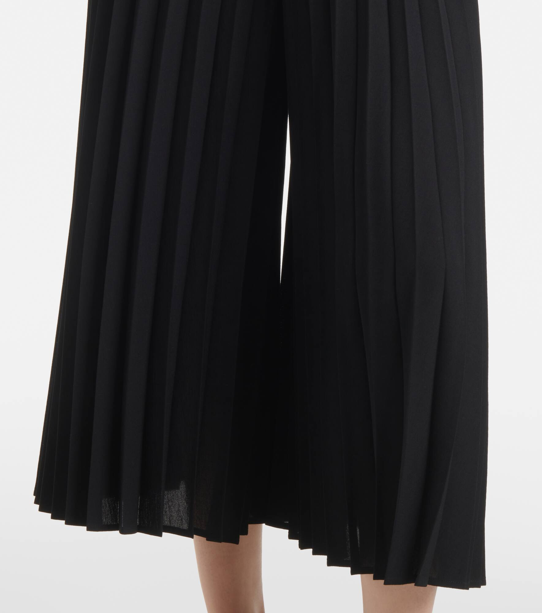 Anvers Airy plissé cropped culottes - 5