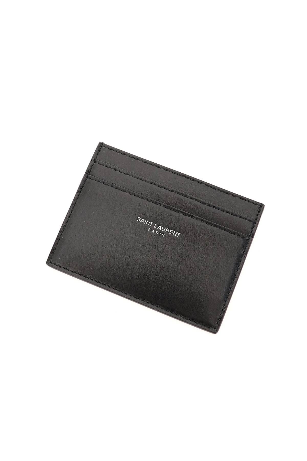 CARD HOLDER IN SMOOTH LEATHER - 2