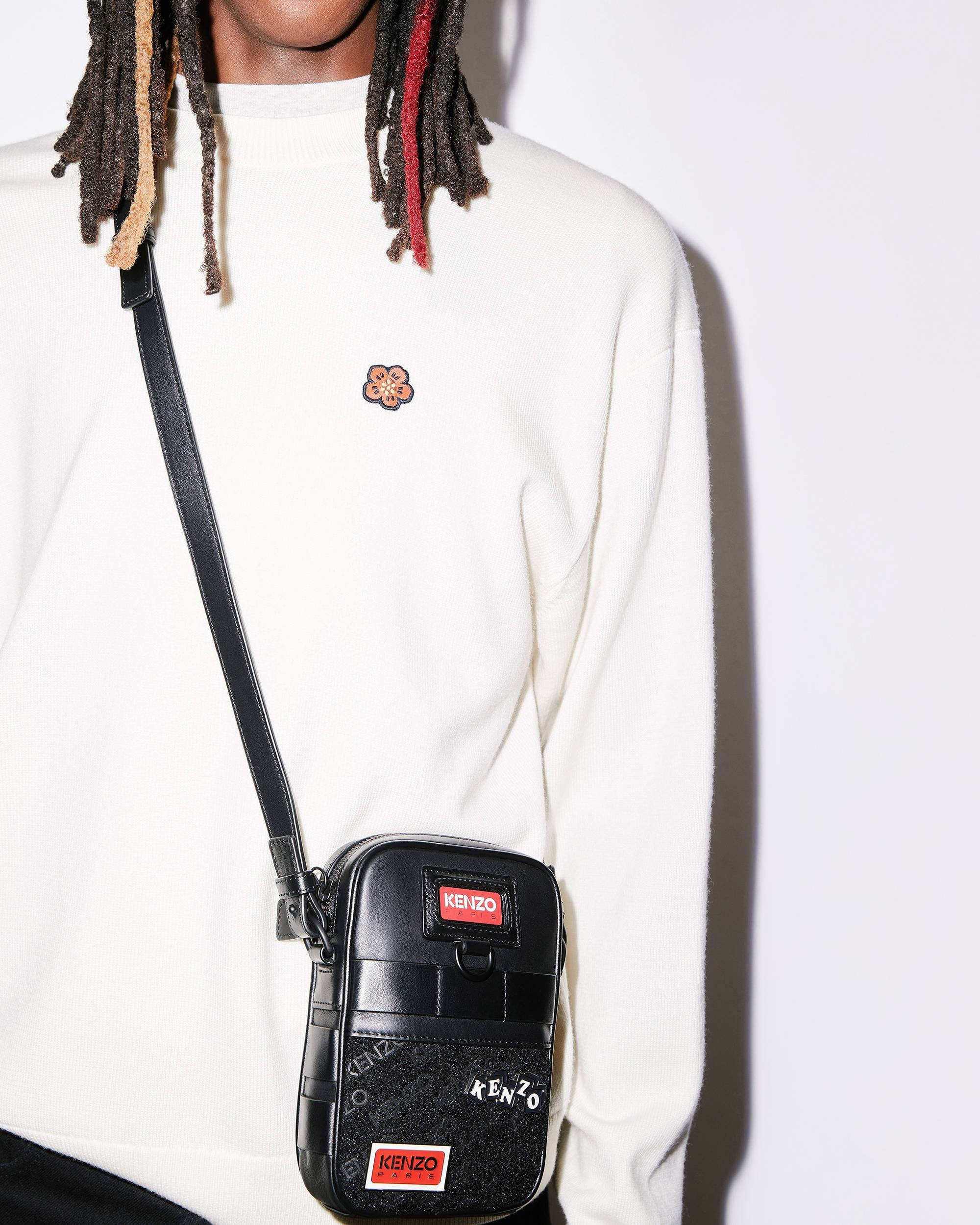 Small leather KENZO Jungle cross-body bag - 2