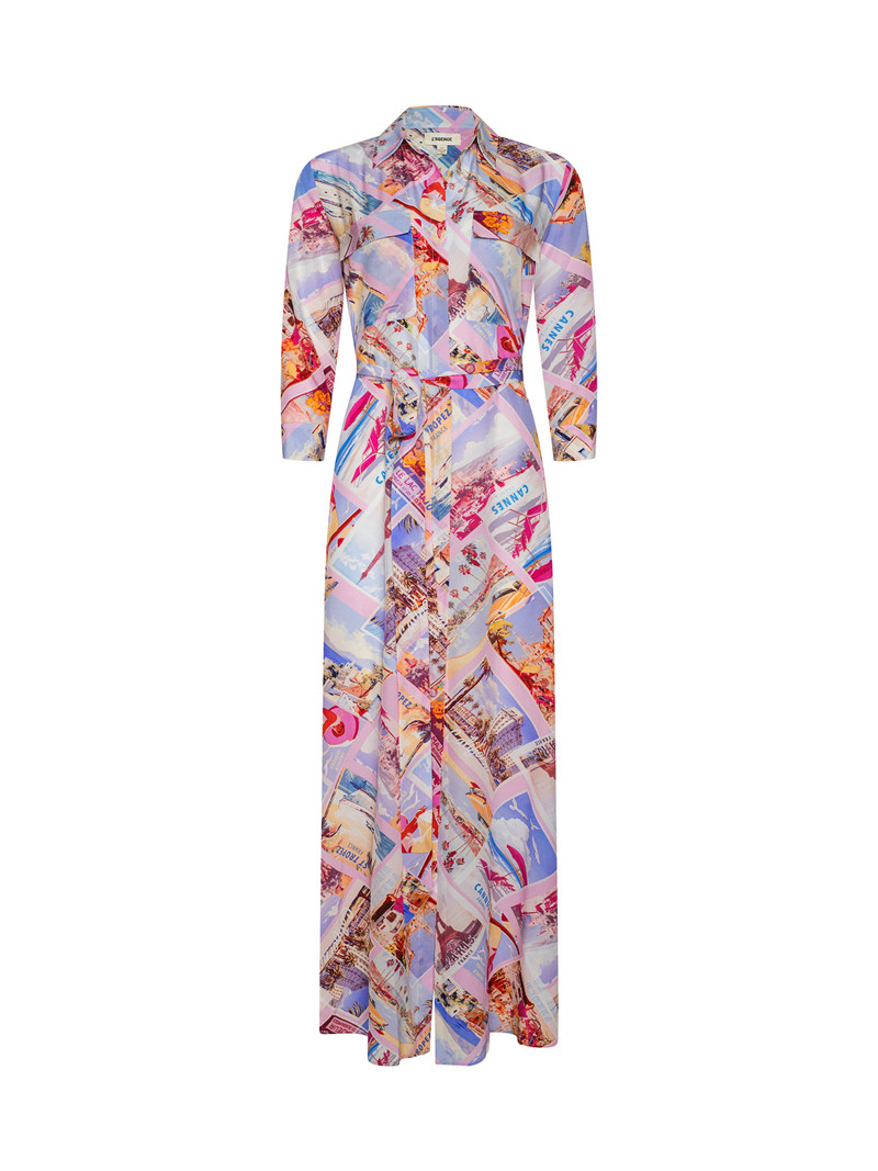 Cameron Silk Shirt Dress 1