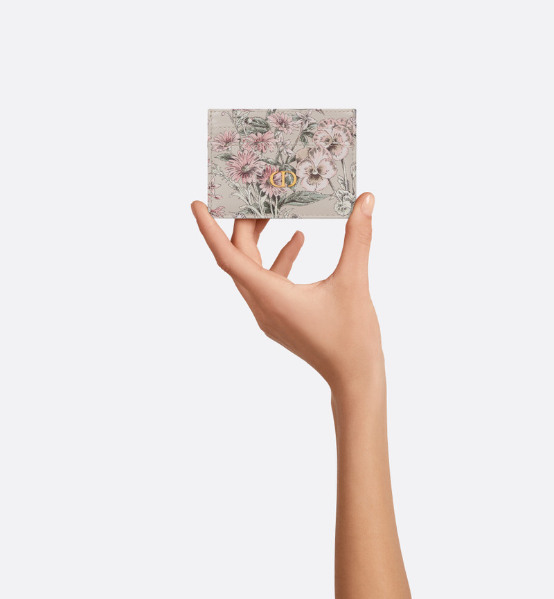 Dior Lucky Dior Caro Freesia Card Holder 3