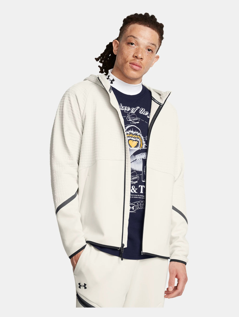 Under Armour Men's UA Unstoppable Fleece Grid Full-Zip outlook