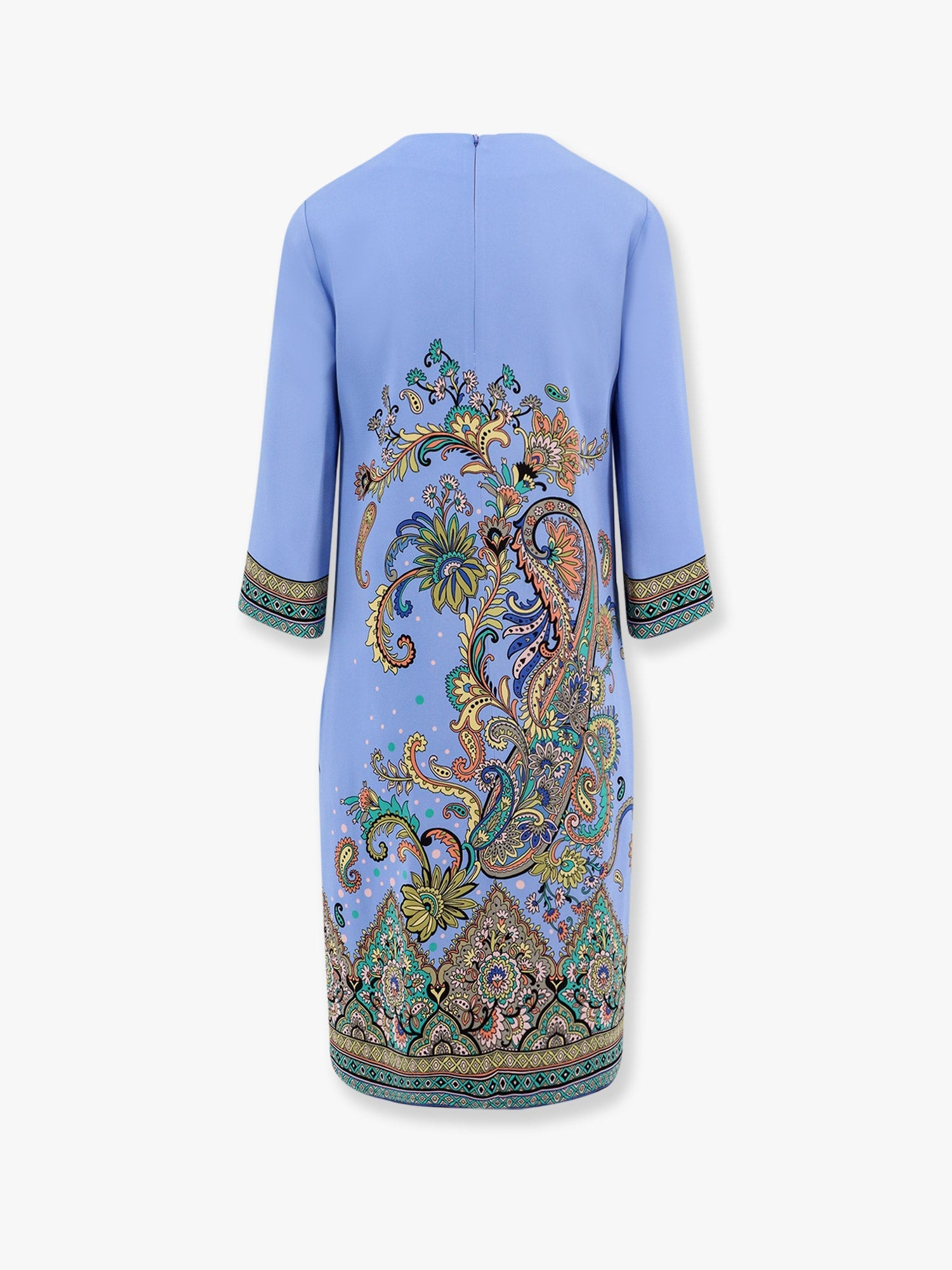 Etro Stretch Viscose Dress With Iconic Print - 4