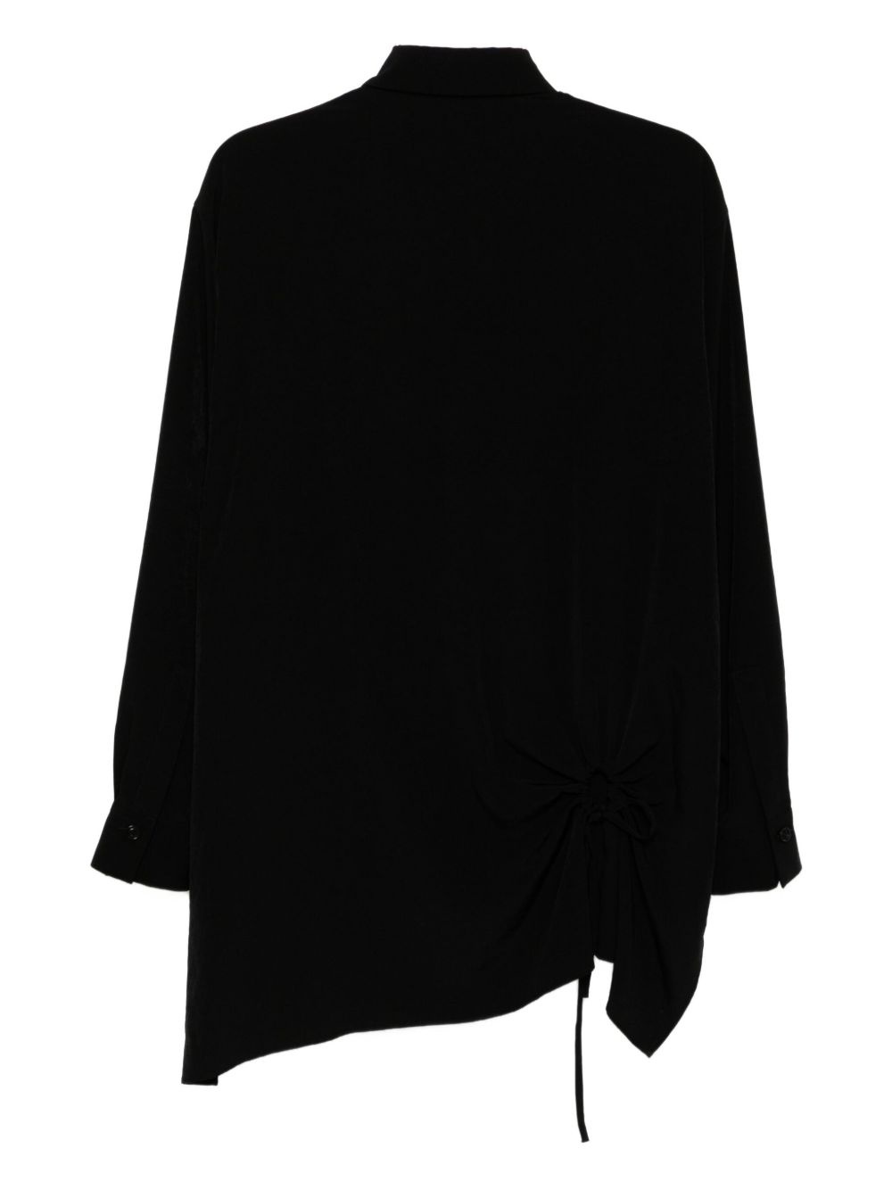 circle gathered blouse - 2