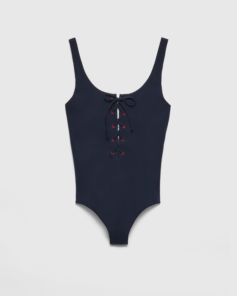 One-piece stretch jersey swimsuit 1