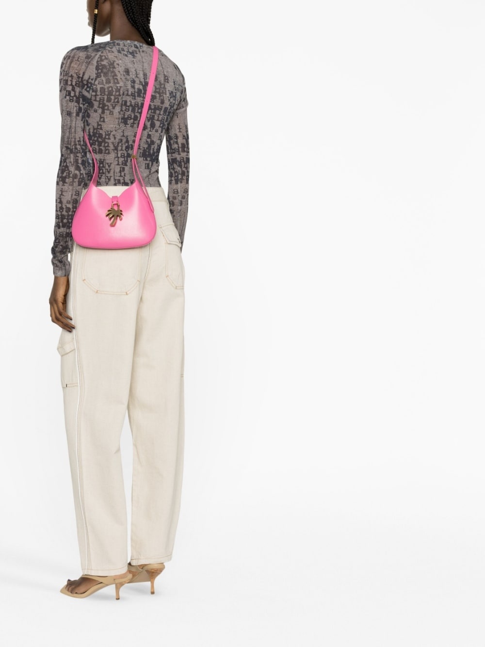 Hobo leather shoulder bag - 2