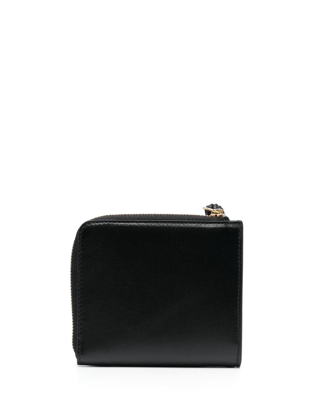 logo-lettering leather wallet - 2