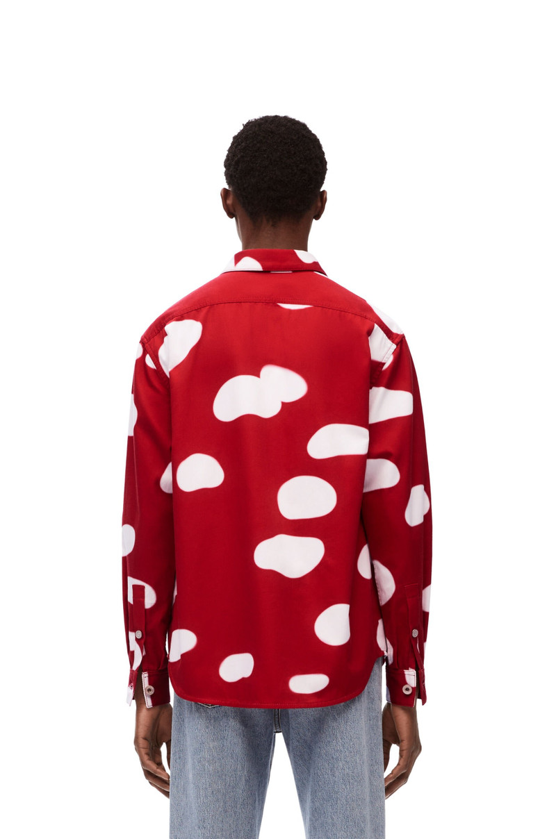 Mushroom overshirt in denim 4