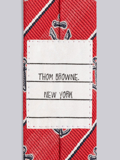 Thom Browne Anchor Stripe Jacquard Classic Tie outlook