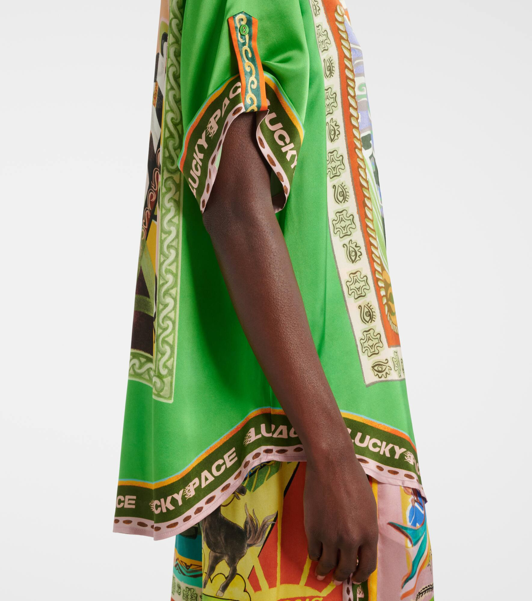 Lucky Pace printed silk shirt - 5