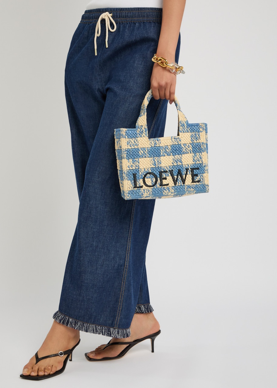 Loewe X Paula's Ibiza Font Raffia Tote bag - 5
