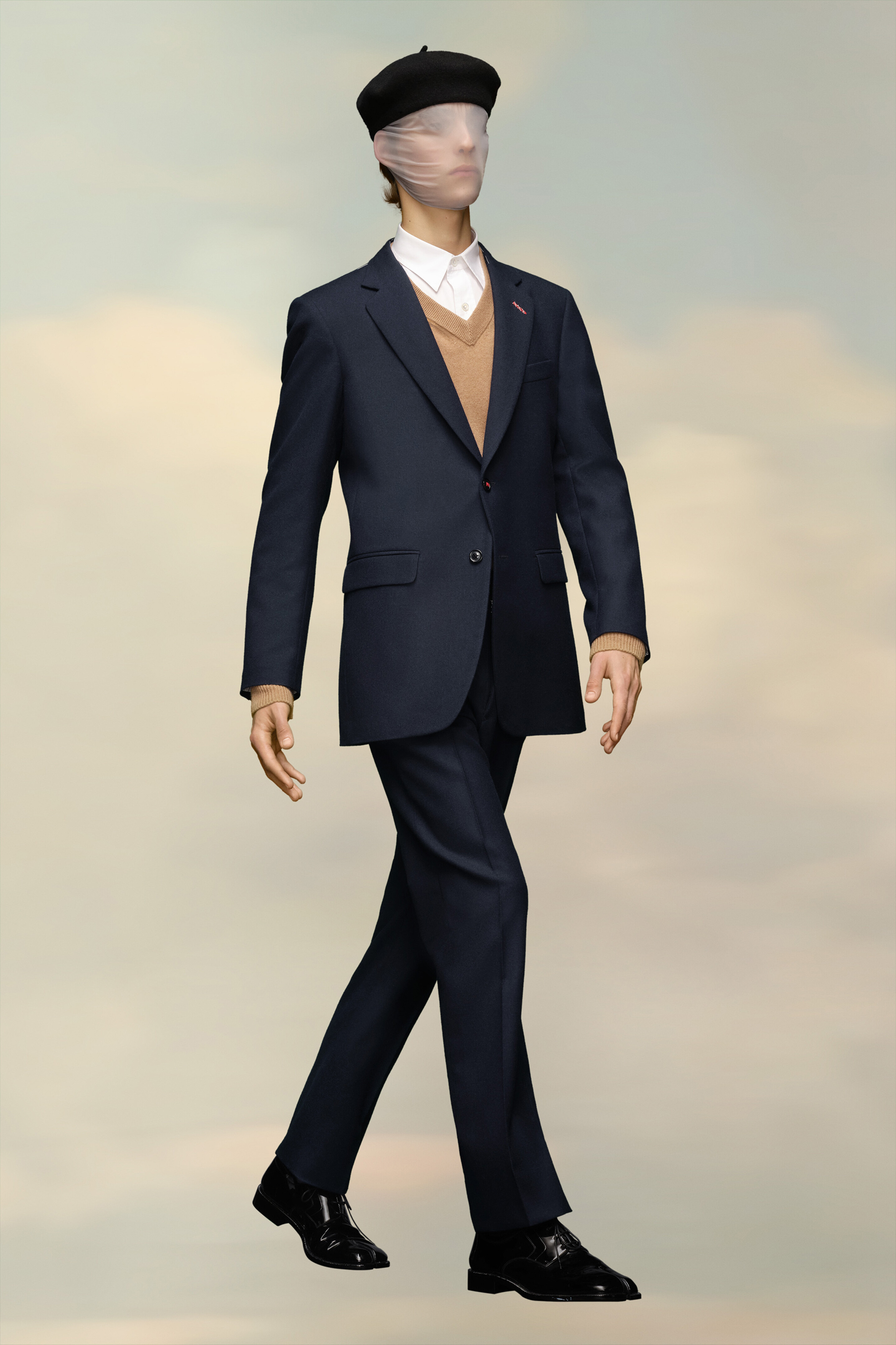 Wool Twill Blazer - 3