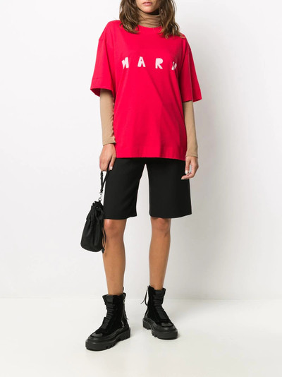 Marni logo-print T-shirt outlook