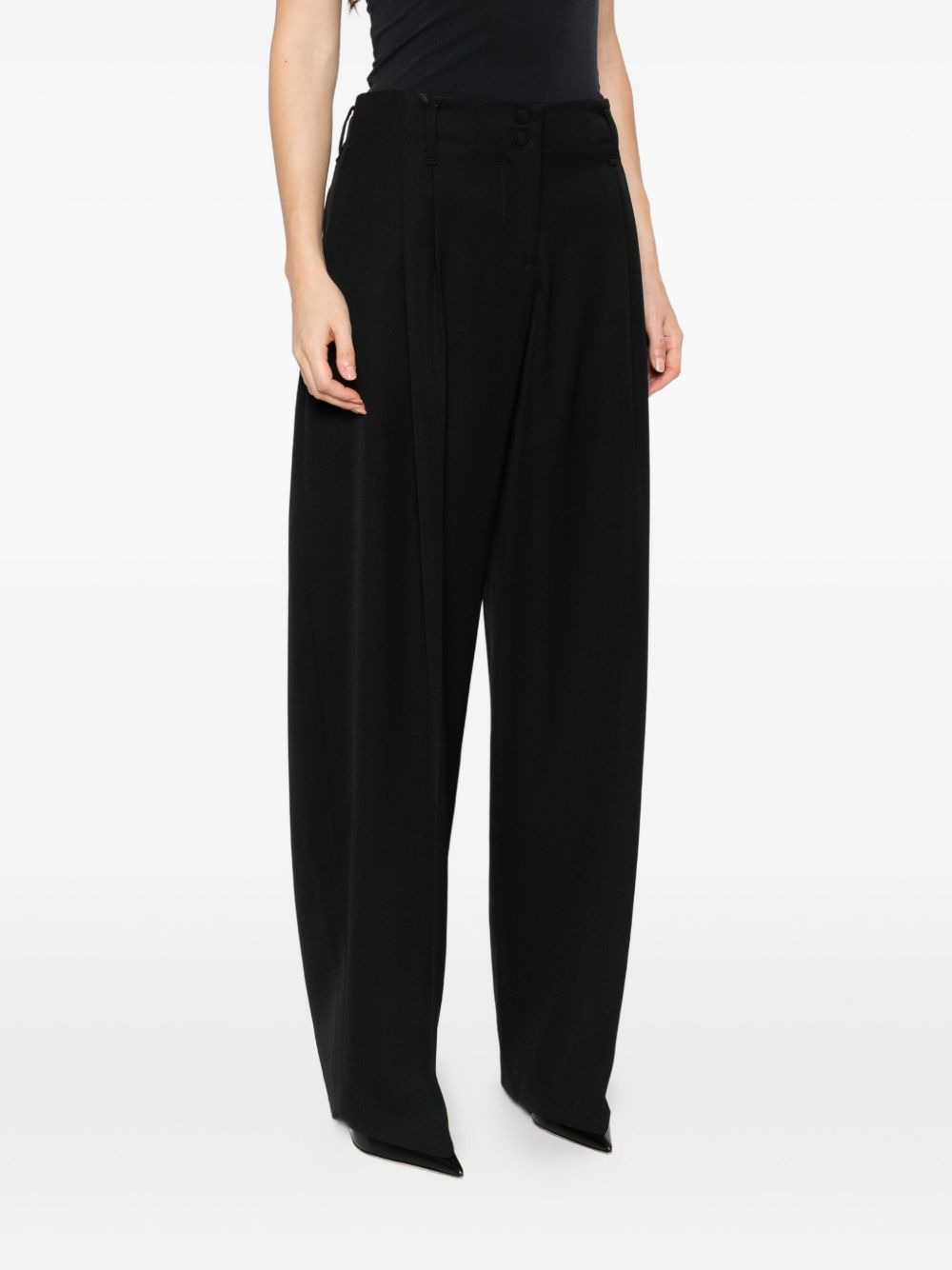 cotton tapered trousers - 3