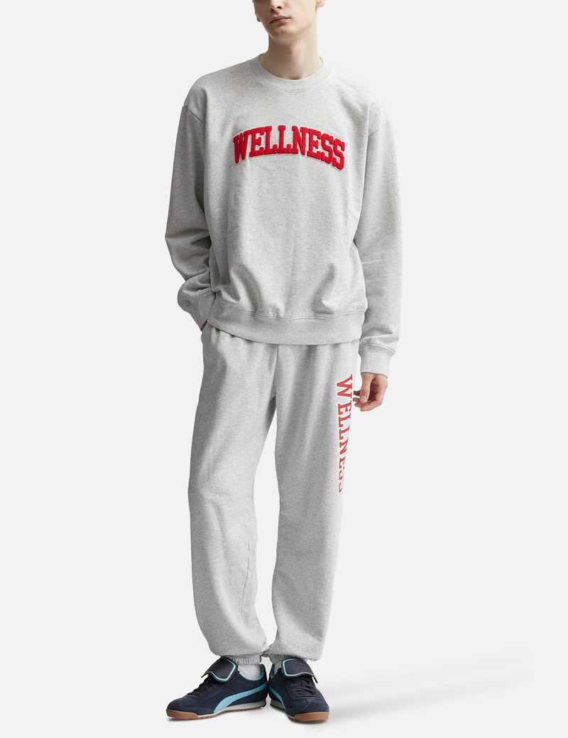 Sporty & Rich WELLNESS IVY BOUCLE CREWNECK outlook