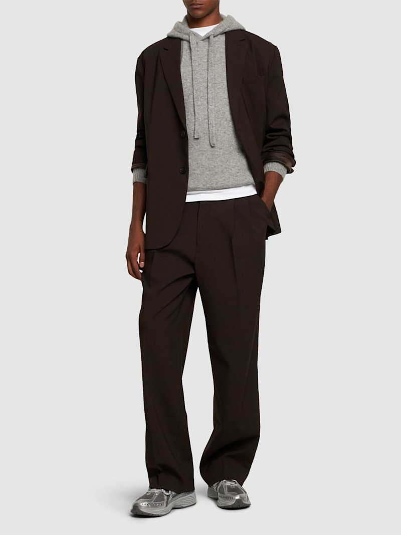 The Frankie Shop Beo midweight light stretch suit pants outlook