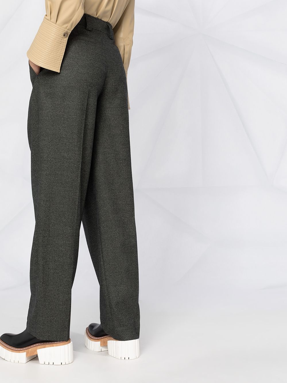 wide-leg trousers - 3