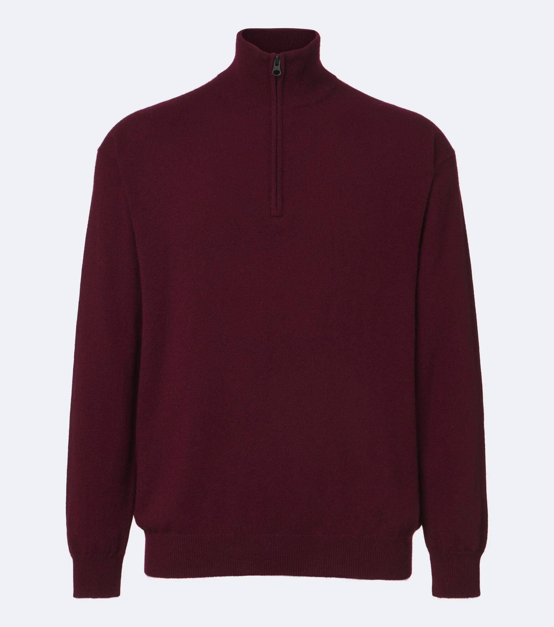 Augustus cashmere half-zip sweater - 1